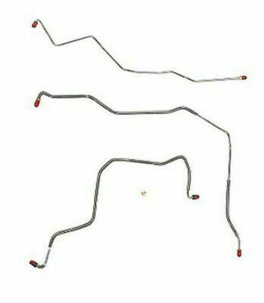 96-99 Chevrolet Cavalier Front Brake Line Kit No Traction Control