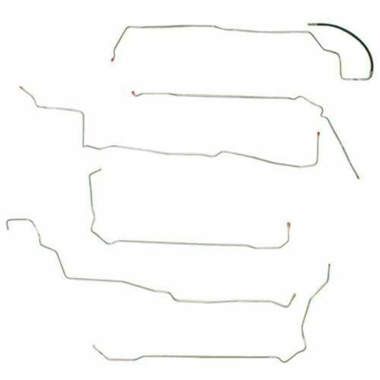 1994-95 Ford Mustang GT Fuel Line Kit Stainless - ZGL9404SS
