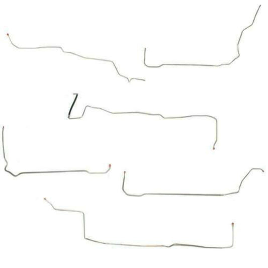 1996-98 Ford Mustang Fuel Line Kit GT Stainless - ZGL9604SS